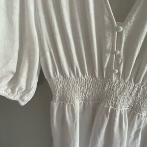 White Linen dress